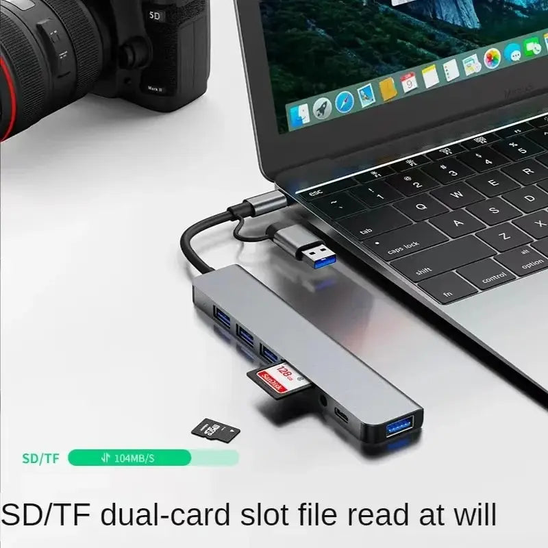 8-in-1 USB-C hub