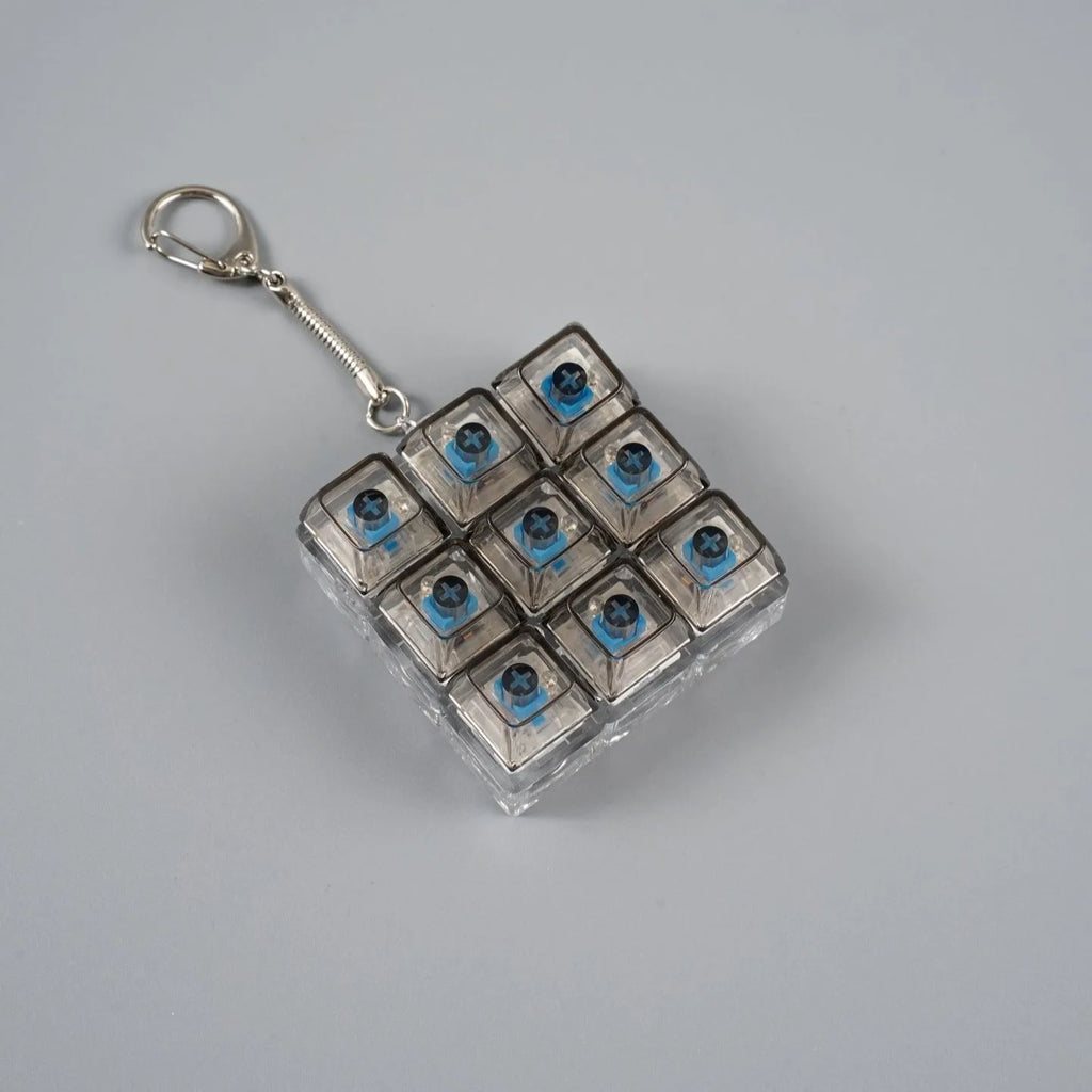Clicky RGB Keyboard Fidget Keychain