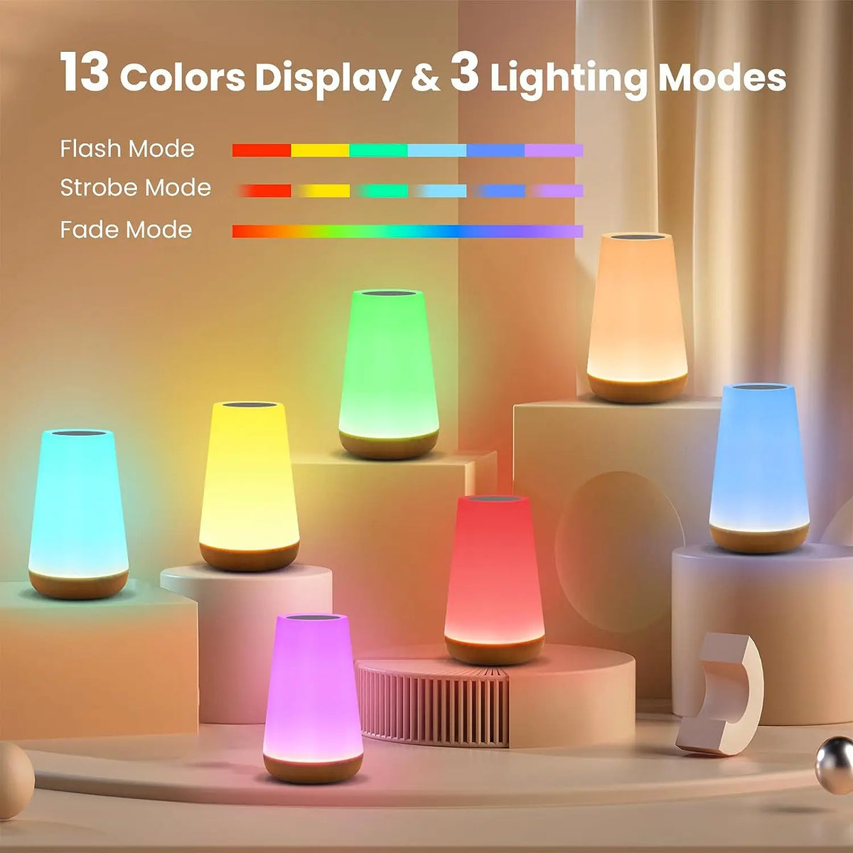 Rechargeable RGB Mood Lamp