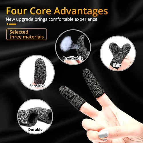Anti-Sweat Gaming Finger Sleeves