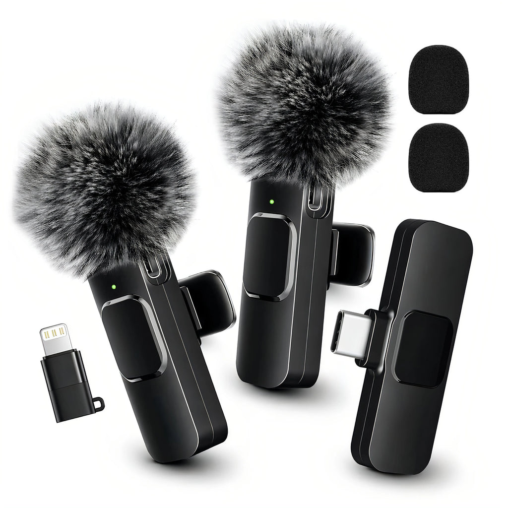 Wireless Clip-On Microphone