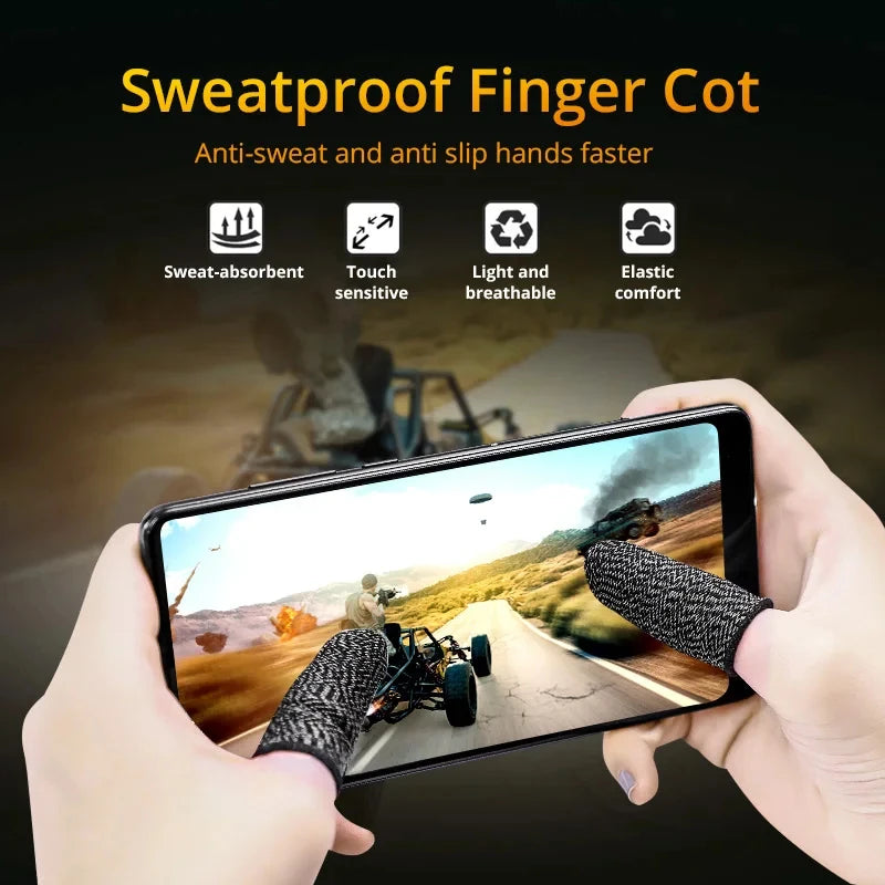 Anti-Sweat Gaming Finger Sleeves