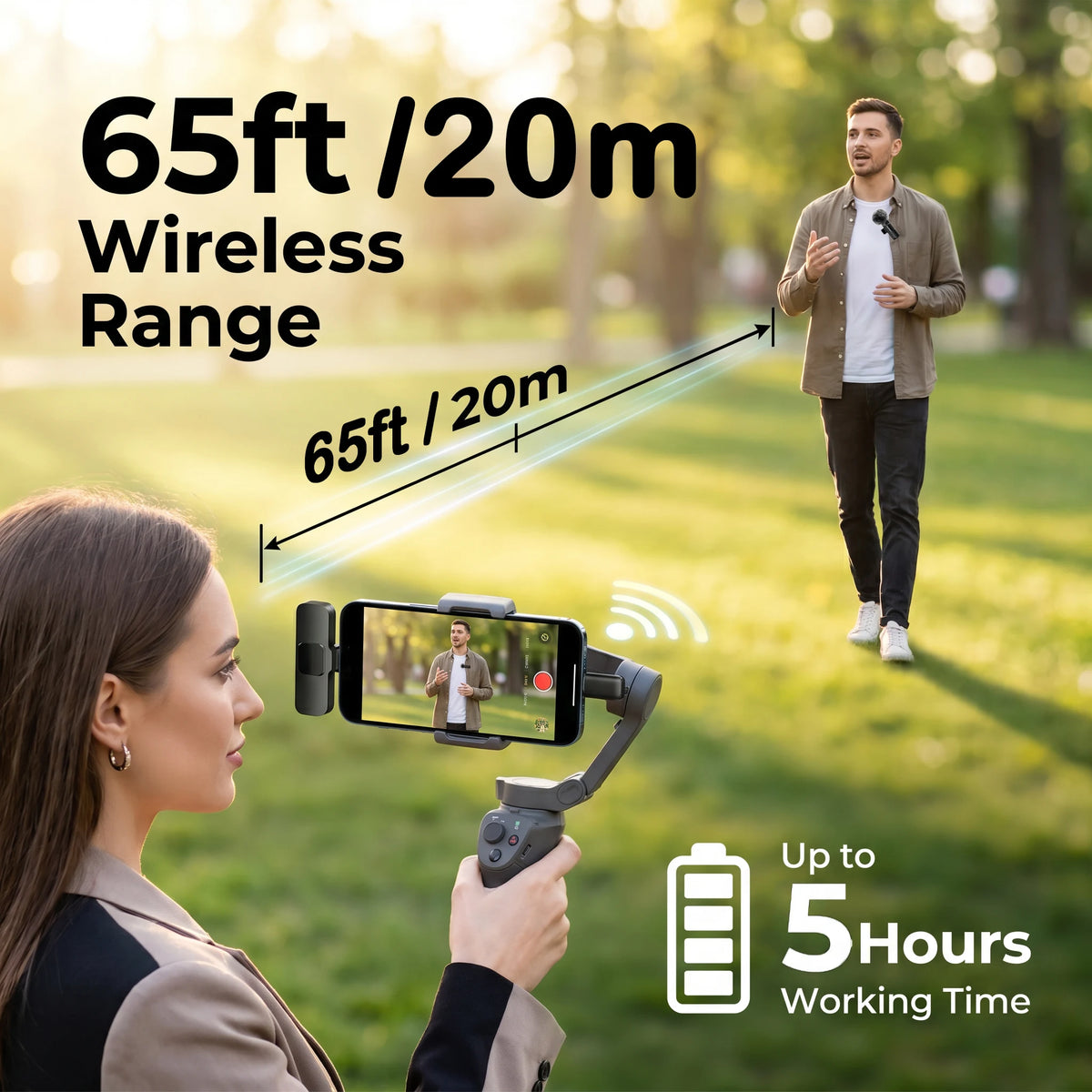 Wireless Clip-On Microphone