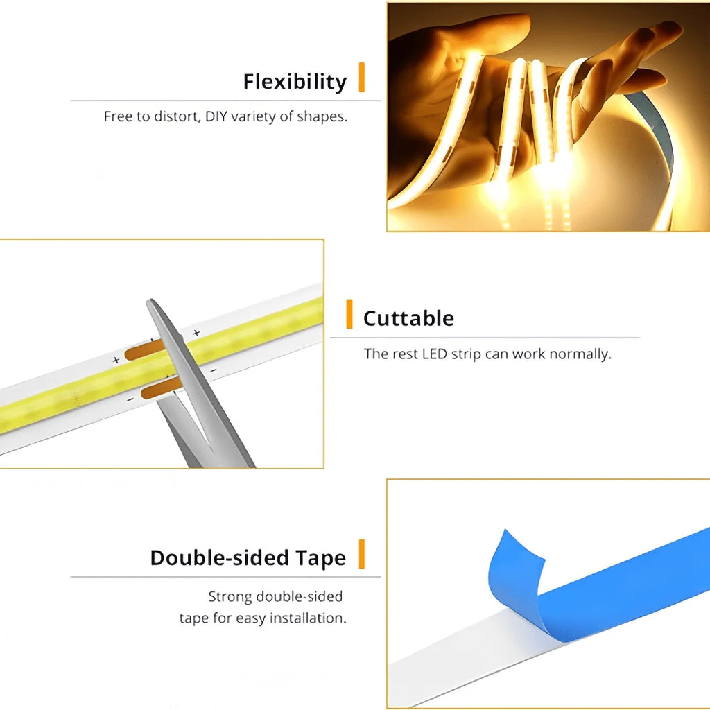 USB Light Bar with Touch Dimmer